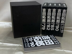 E3-017 吉田拓郎　ビデオBOX '79‐'90 5巻セット、'70‐'90 ヒストリーブック付き　箱有