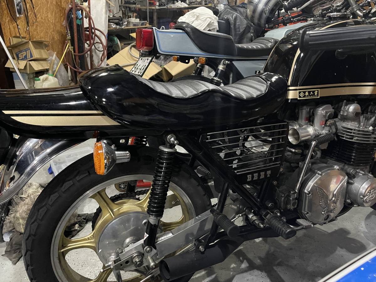 当時物 z1 z2 kz900 z900 シングルシート コミネ beet-