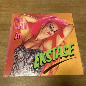 日本盤 見本盤 ニナ・ハーゲン☆NINA HAGEN「イン・エクスタシー / IN EKSTASE」