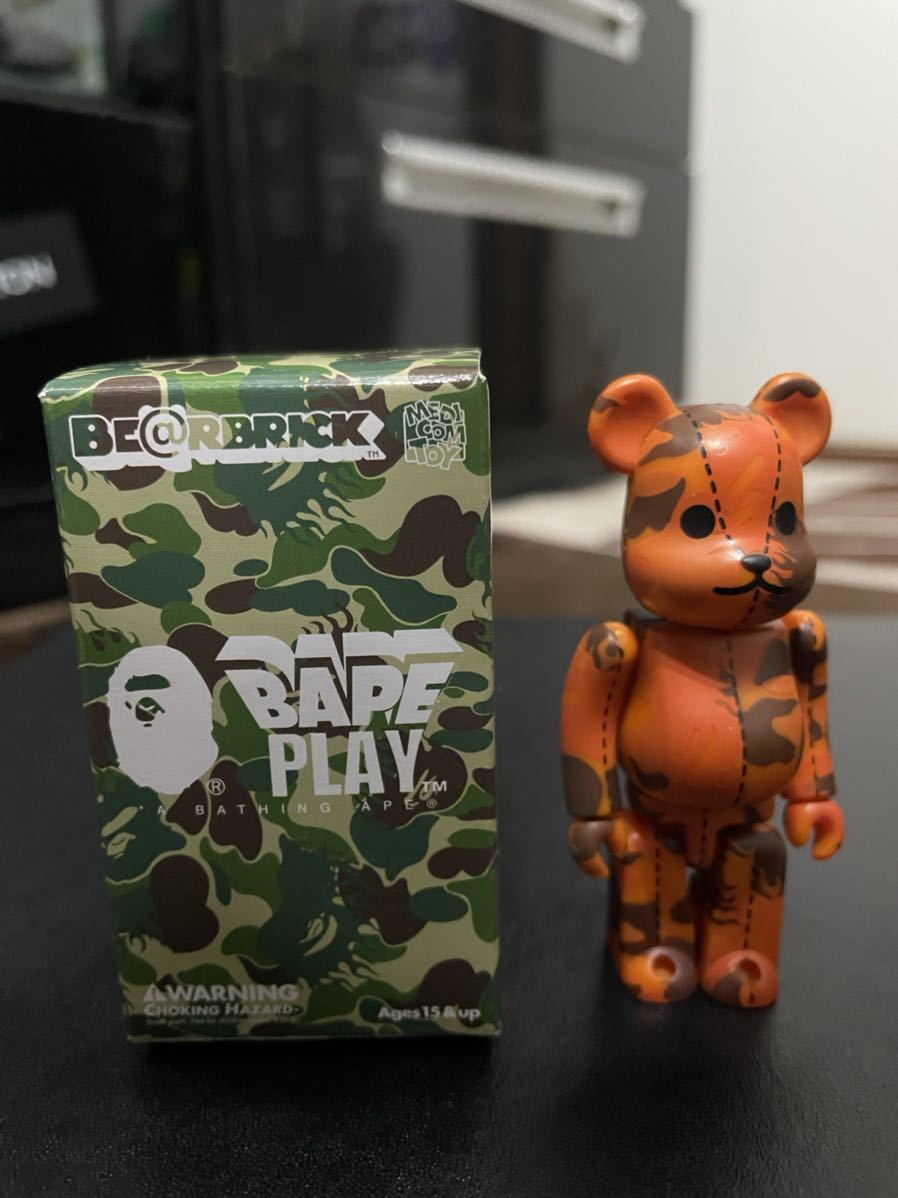 BEARBRICK 400%迷彩 BAPE PLAY エイプ ベアブリック 【高品質】 BEARBRICK 400%迷彩 BAPE PLAY エイプ ベアブリック その他