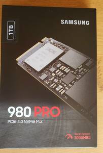 1035-1170 新品 980PRO SSD 1TB Samsung サムスン M.2 PCIe Gen 4.0 x4 NVMe MZ-V8P1T0B/IT