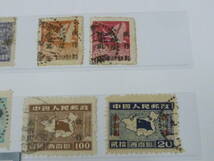 22L　A　№229　中国解放区切手　西南区　1949-50年　各種　紀念・普通　計16種 20枚　使用済_画像3