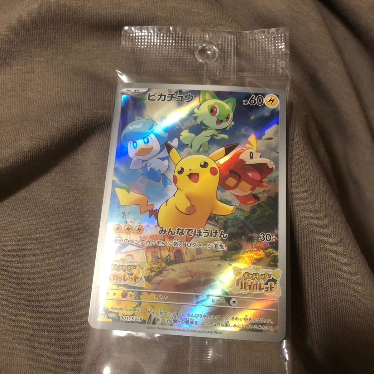 ポケットモンスター スカーレット バイオレット 早期特典 プロモカード