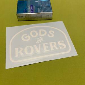 GODS AND ROVERS★抜きステッカー ゴッズアンドローバーズ ランドローバー レンジローバー ディフェンダー イヴォーク ディスカバリー