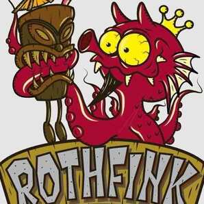 ‘Cheers’  ステッカー ロスフィンク ROTHFINK 空冷 タイプ２ タイプ3 ビートル VW RATFINK ラットフィンク エドロス UKの画像2