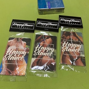 HAPPY STANCE ★3個セット★09★ エアフレッシュナー USDM　ハッピースタンス