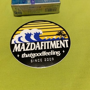 THATGOODFEELING.■MazdaFitment.com■ステッカー 　USDM デミオ アテンザ cx3 cx5 mpv プレマシー マツダフィットメント マツダ