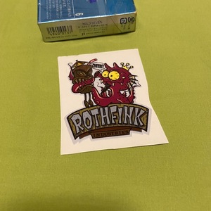 ‘Cheers’ 　ステッカー ロスフィンク ROTHFINK 空冷 タイプ２ タイプ3 ビートル VW RATFINK ラットフィンク エドロス UK