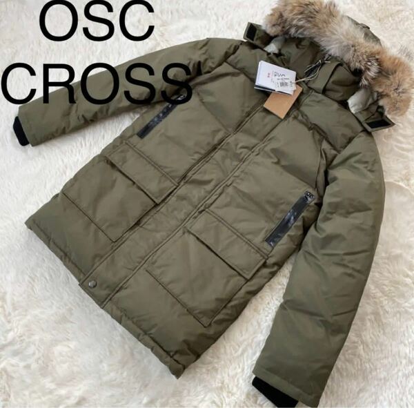 OSC CROSS オーエスシークロス メンズダウンジャケット ダウンウエア カナダブランド ダウンコート ジャケット 新品 XS