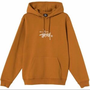 新品未使用 未開封 STUSSY ステューシー パーカー スウェット フーディー キャラメル Sサイズ