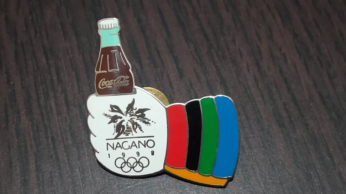 ロンドンオリンピック コカコーラデイピンセット-