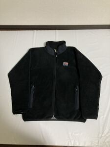 美品 スタンダード カリフォルニア STANDARD CALIFORNIA フリース ジャケット Sサイズ ブラック 黒 SD CLASSIC PILE JACKET DLS 