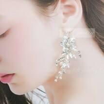 ヘアアクセサリー 髪飾り ヘッドドレス シルバー ウエディング 結婚式 ブライダルアクセサリー ウェディング アクセサリー ヘアドレス 挙式_画像5