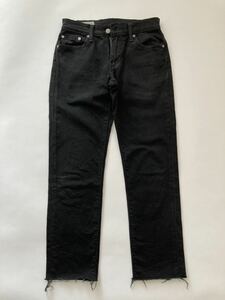 美品！！LEVI'Sリーバイス511 ブラックデニム 27インチ