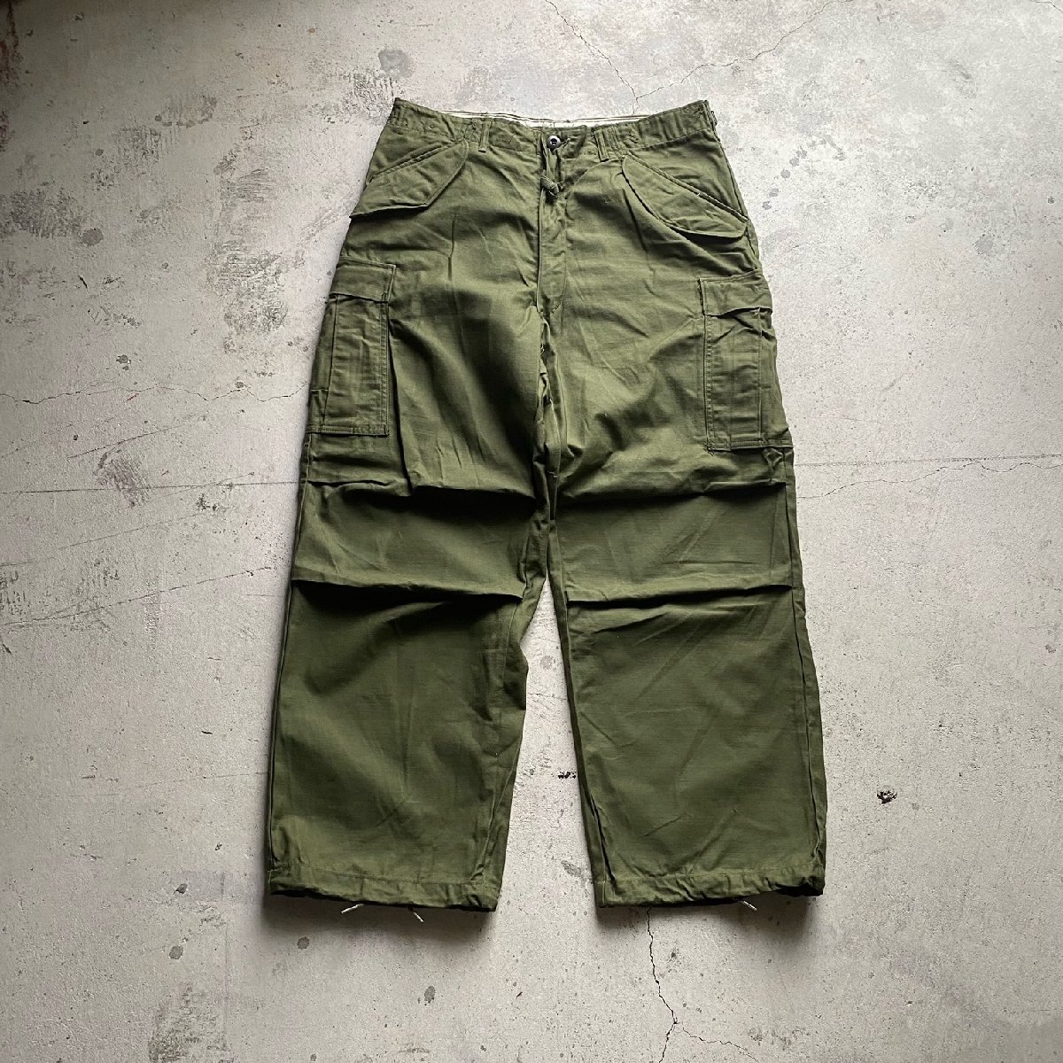 バーゲンセール 軍パン m-65 当時物 レア カーゴパンツ ワークパンツ