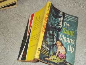 洋書　The Saint Cleans Up Leslie Charteris レスリー・チャータリス「セイントもの」短篇集(送料112円)注！