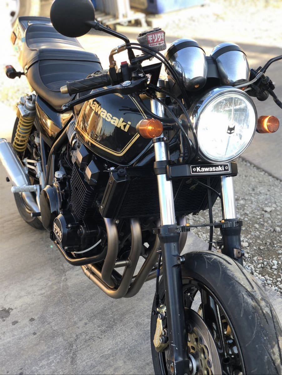 全ての ZRX400 タックロール シート ブラック レザー/ZR400E