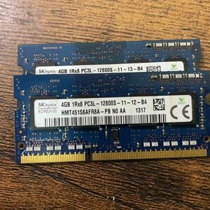 SK Hynix HMT451S6AFR8A 4GB×2 ノートPC用メモリ