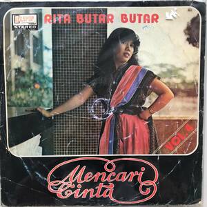 LP Indonesia[ Rita Butar Butar ]Tropical Urban City Funk Soul Synth Pop 80's rare record popular singer 