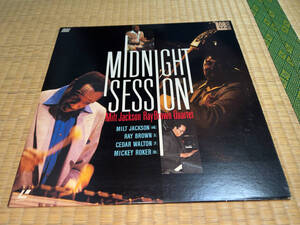 ● LD「MIDNIGHT SESSION / Milt Jackson Ray Brown Quartet」●