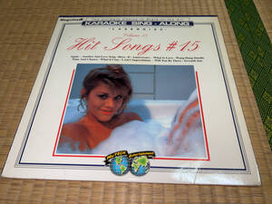 * LD[NuTECH / MegaSTAR KARAOKE SING-ALONG / LASER DISK Volume.15 / Hit Songs#15 ]*