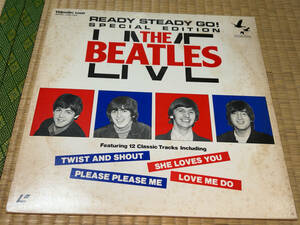 ● LD「東芝EMI / THE BEATLES LIVE / READY STEADY GO! SPECIAL EDITION (ザ・ビートルズ) / 1985」●