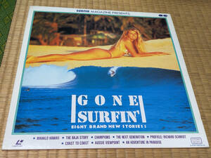 ● LD「ポニーキャニオン / GONE SURFIN' EIGHT BRAND NEW STORIES (SCOTT DITTRICH FILM) / 1989」●