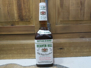 未開栓 古酒 超希少品 ヘブンヒル heaven hill 6年 BONDED ボンデッド 50％ (100PROOF)750ml ケンタッキー バーボン ウイスキー80s90s