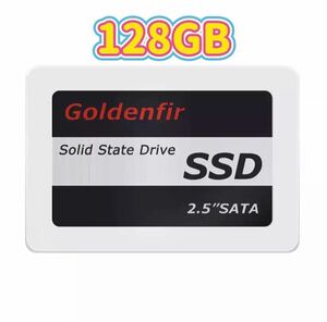 【6日間SALE！】SSD Goldenfir 128GB SATA3 / 6.0Gbps 2.5インチ 高速 NAND TLC 内蔵 デスクトップPC ノートパソコン