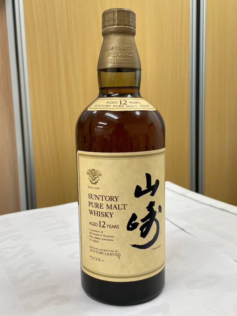 ヤフオク! -「サントリー ピュアモルト ウイスキー 山崎 12年」の落札