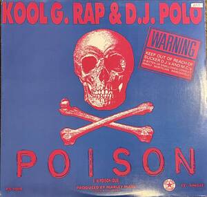 【 2枚SET Dub Ver. 収録 】 Kool G. Rap & D.J. Polo Poison MARLEY MARL James Brown / Get Up, Get Into It ネタ