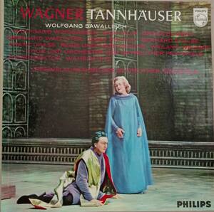 初期LP盤 ヴィントガッセン,シリア,バンブリー&ヴェヒター/サヴァリッシュ/Bayreuth Festspiel 　Wagner「タンホイザー」(Live 3LP),