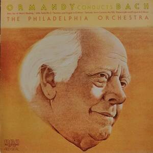 LP盤 ユージン・オーマンディ/Philadelphia 　Bach 「主よ人の望みの喜びを」～パッサカリアとフーガ