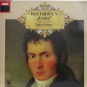 輸入LP盤 オイゲン・ヨッフム/London Sym Beethoven 交響曲3番「英雄」Op55 &「エグモント」序曲 Op84