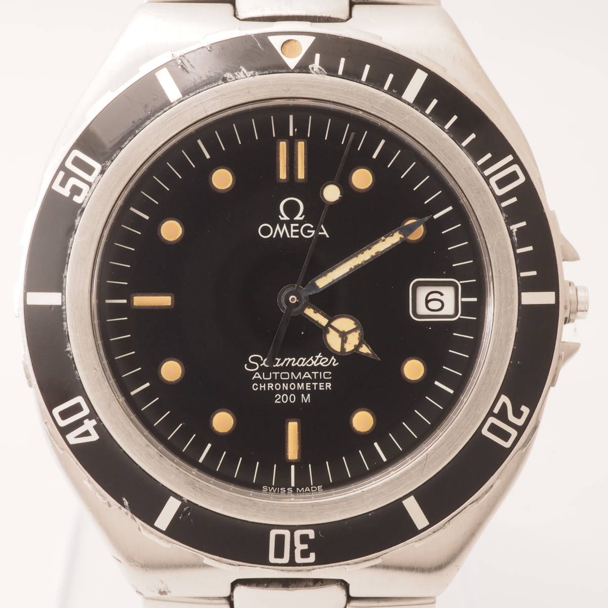 オメガ プレボンドシーマスター200m 36ミリ クオーツ 3月18日18時まで 腕時計(アナログ) 安いオーダー
