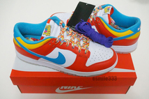 新品 国内黒タグ LeBron James × Nike Dunk Low QS Fruity Pebbles HABANERO RED DH8009-600 US9/27ｃｍ/ナイキ ダンク ロー レブロン_画像3