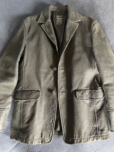 NICOLE CLUB FOR MEN レザージャケット