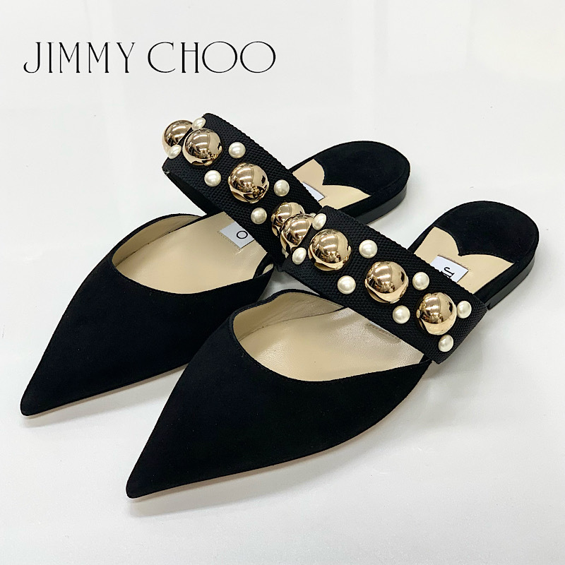 2023年最新】Yahoo!オークション -jimmy choo フラットサンダルの中古