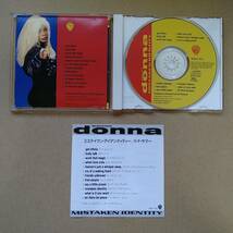 DONNA SUMMER ドナ・サマー / Mistaken Identity ミステイクン・アイデンティティー [CD] 1991年 国内盤 WMC5-426_画像3