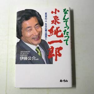 221125◆N01◆なんてったって小泉純一郎 変(革の)人 生みの親は国民だ 伊藤公介 平成13年初版発行 あ・うん 