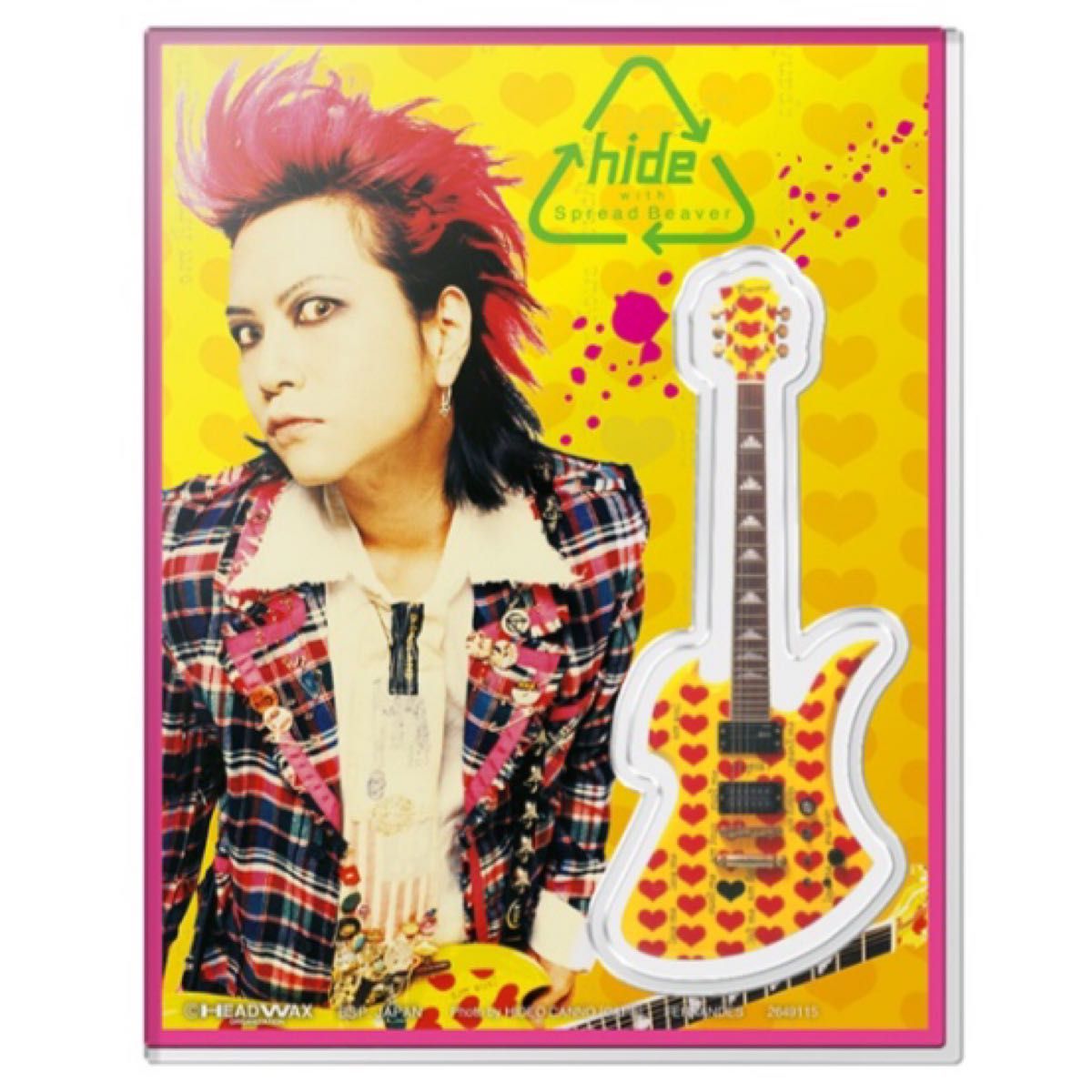 バンプレスト hide 携帯ストラップ ギターコレクション2 7種セット X ...