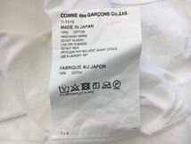 タオ tao プルオーバー Tシャツ S ホワイト 半袖 TI-T013 AD2021 日本製 花モチーフ コムデギャルソン COMME des GARCONS 2211WR034_画像6