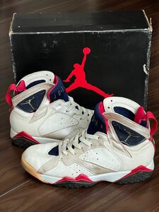 最終値下げ！ナイキ エアジョーダン7 オリンピックモデル 1992オリジナル!! NIKE AIR JORDAN7