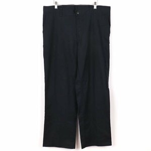 ディッキーズ ワークパンツ ペインターパンツ ワンポイントロゴ アメリカ古着 メンズ 36×30サイズ ネイビー Dickies