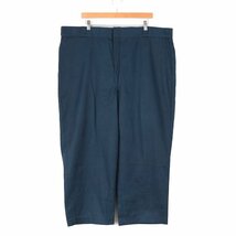 ディッキーズ ワークパンツ ペインターパンツ ワンポイントロゴ 大きいサイズ USA製 メンズ 44×30サイズ ネイビー Dickies_画像1