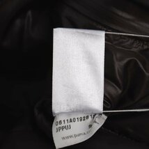 プーマ 中綿ブルゾン フード付き ジップアップ 胸ロゴ ジャケット アウター ジャンパー レディース Lサイズ ブラウン PUMA_画像10