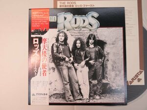 mK6｜無傷【 LP / ARISTA JP MAT: 111/111 / w/OBI 】THE RODS（ザ・ロッズ）「ファースト(摩天楼の使者)」