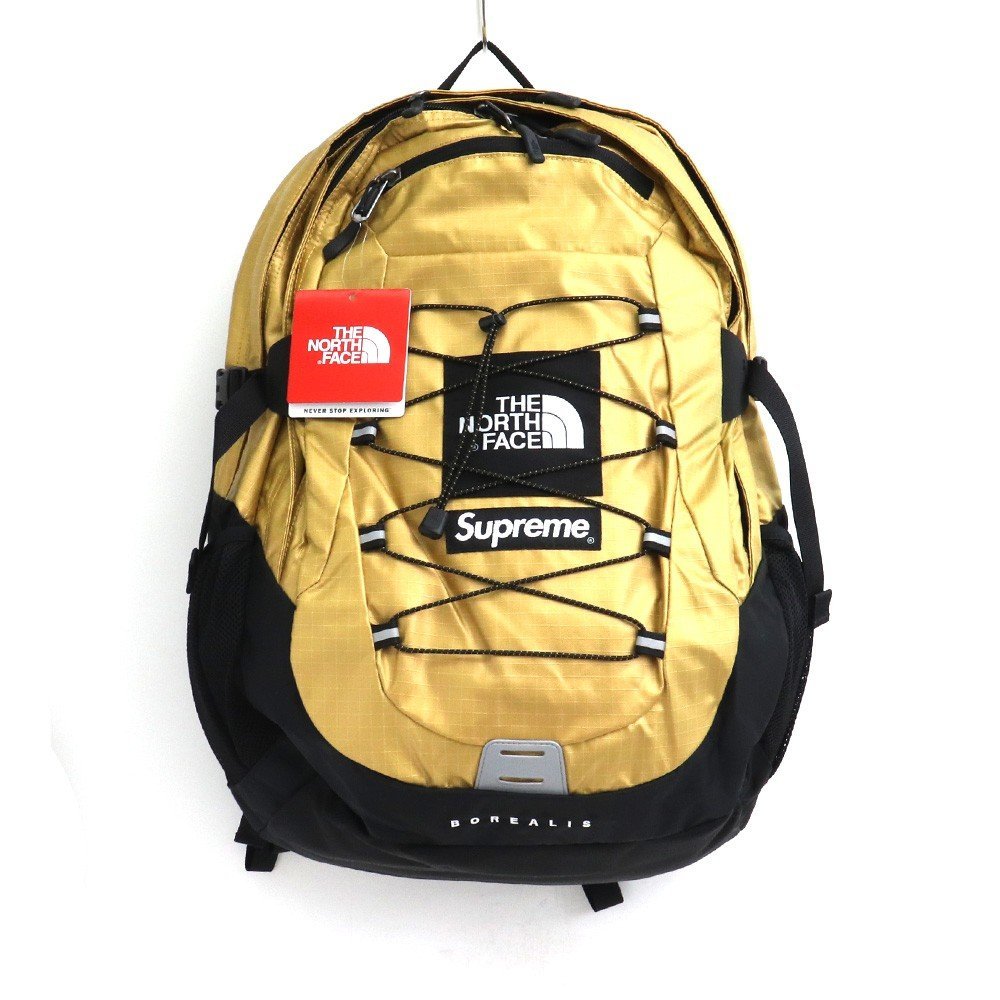 リバーシブルタイプ Supreme TNF Backpack Gold 未開封 - 通販 - www