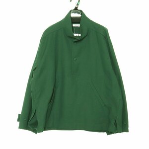 未使用 定価42900円 MATSUFUJI 22AW Cotton Pullover Work Jacket グリーン サイズ3 M223-0104 マツフジ ワークジャケット