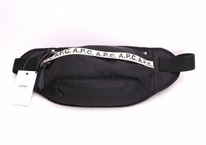 A.P.C waist bag F size black a-*pe-*se- shoulder body shoulder body BAG